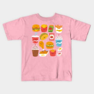 Fast Food Bonanza Kids T-Shirt